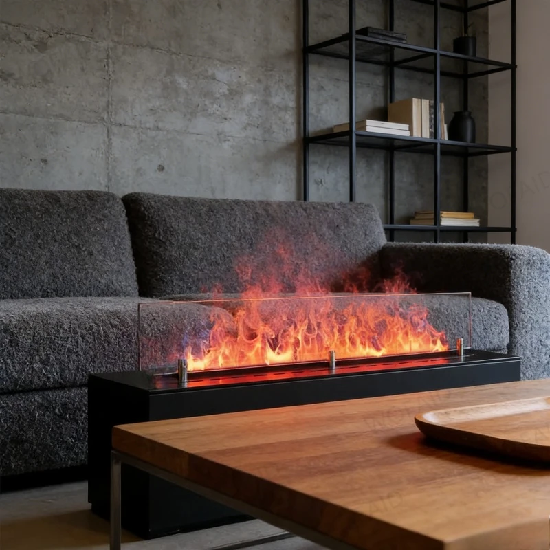 

Коммерческий электрический камин на водном пару для отелей и ресторанов, создающий уютную атмосферу, современный, для помещений