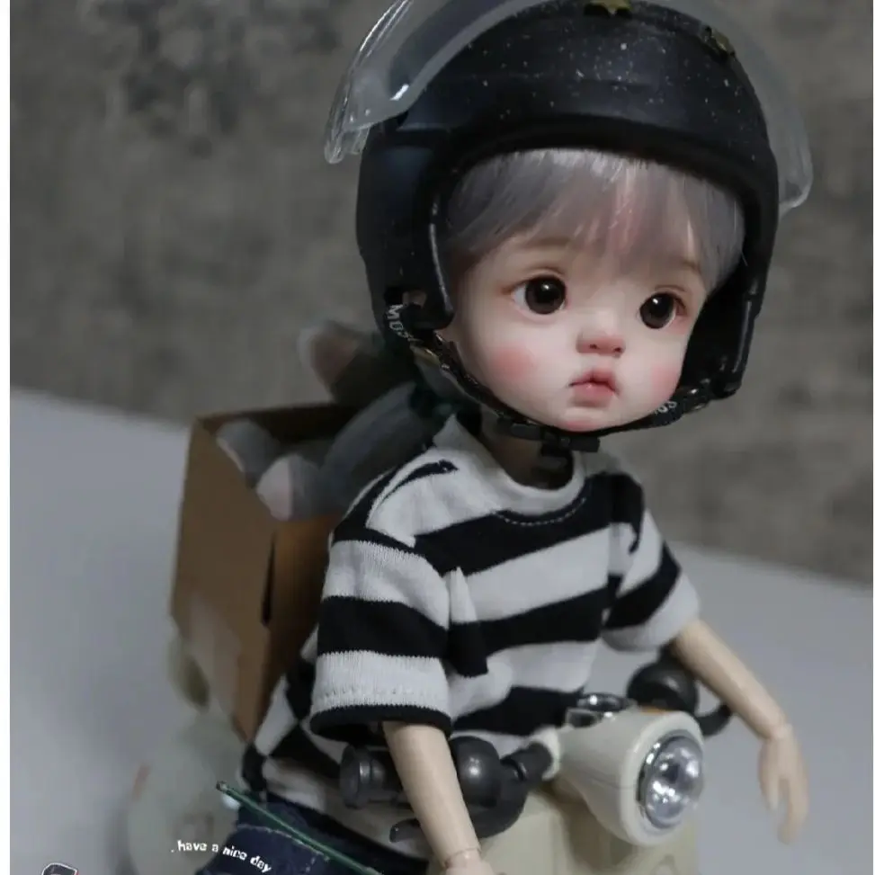 

26cm Qianqian Yuanbao BJD SD Doll Big Head Resin Material DIY Accessories Child Toy Girl Gift in Stock with Free Shipping