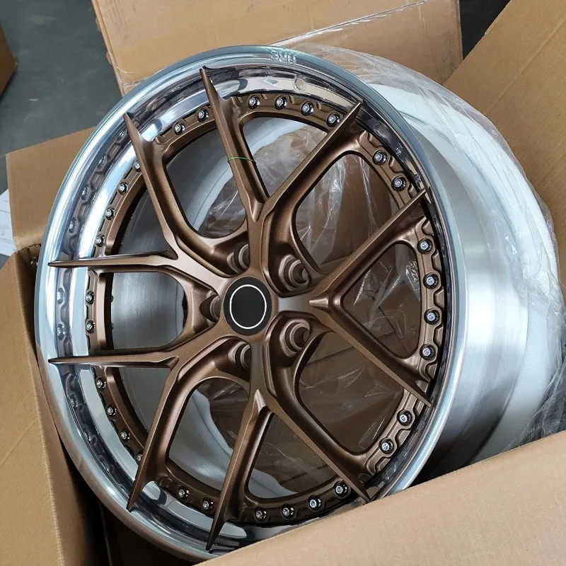 High Quality 6061-T6 Forged Aluminum Alloy Automotive Wheel Hub New 17-26 Pulgadas 5*112 5*114.3 5*120 Passenger Car Wheels