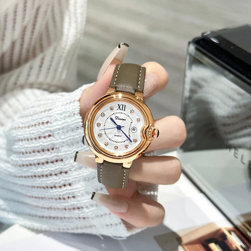 

Watch for women, high-value student style, 2025 new style, light luxury, high-end, simple gift, high-quality watch for women