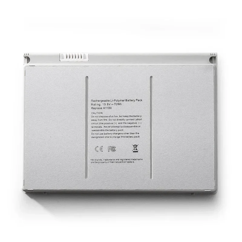 

A1189 70Wh 10.8V Battery For MacBook Pro 17" A1151(Early 2006)A1212(Late 2006)A1229(Mid/Late 2007)A1261Fast
