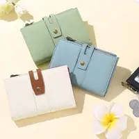 Zency Cartera larga de cuero genuino para mujer, bolso de mano de piel de vaca con múltiples ranuras para tarjetas, monederos