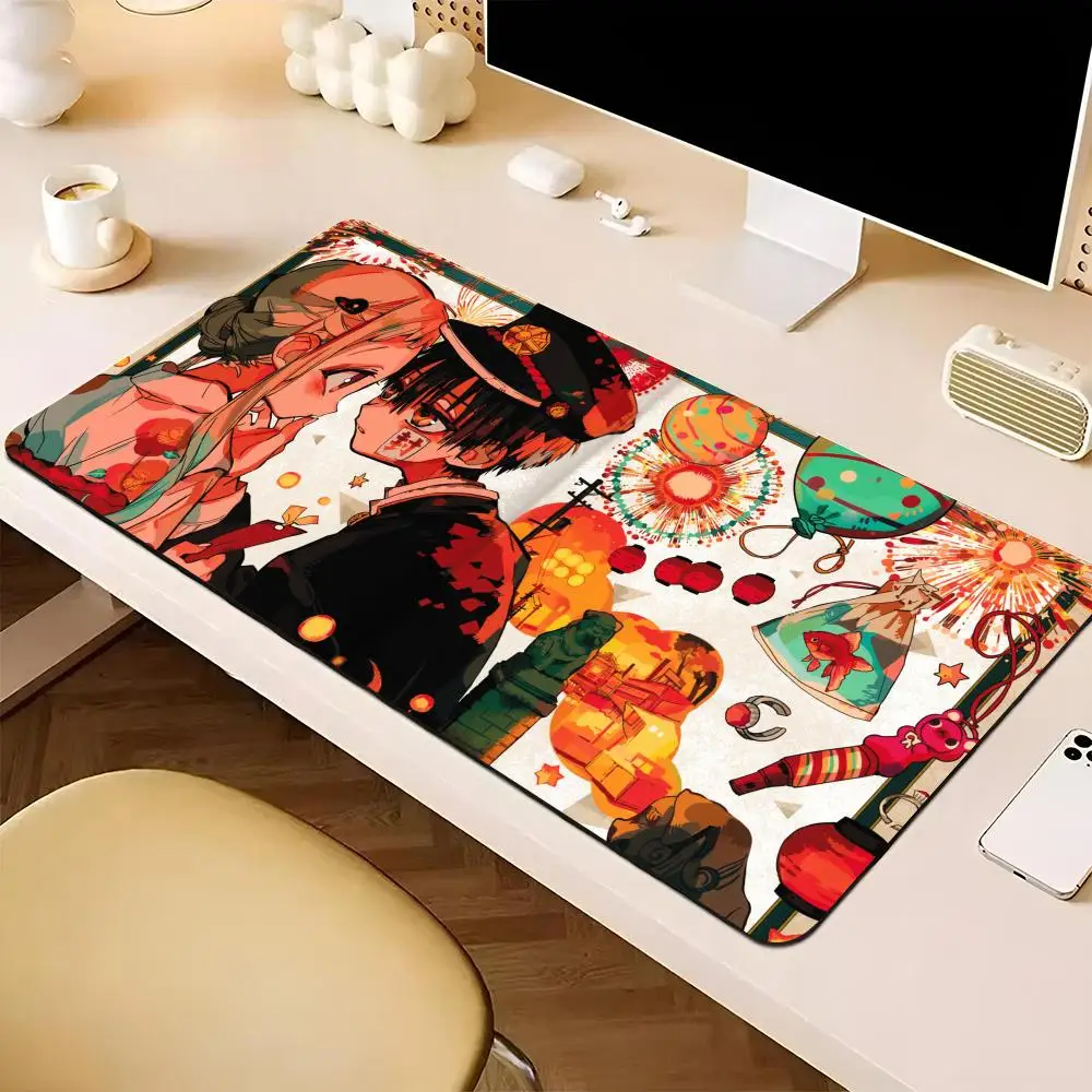 Toilet-bound Hanako-kun   Mouse Pad E-sports players game teclado XXL Large Computer Laptop Non-slip Keyboard Desk Mat Computer