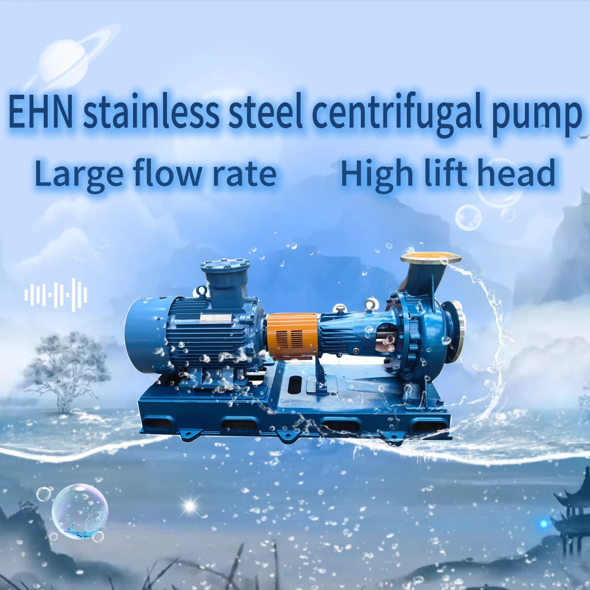 OEM Customized Wholesale 100 Horsepower 304 Stainless Steel 200-150-315 Horizontal End Suction Pump