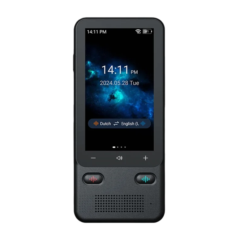 B04B-New T18PRO Portable Audio Translator 138 Language Smart Translator Offline In Real Time Smart Voice AI Photo Translator