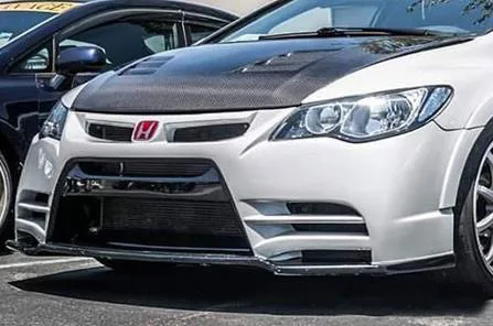 

Applicable To Honda 8th Generation Civic FD2 RR Siming Car Large Surround Modified MR Front Bar Head Mercury Handle