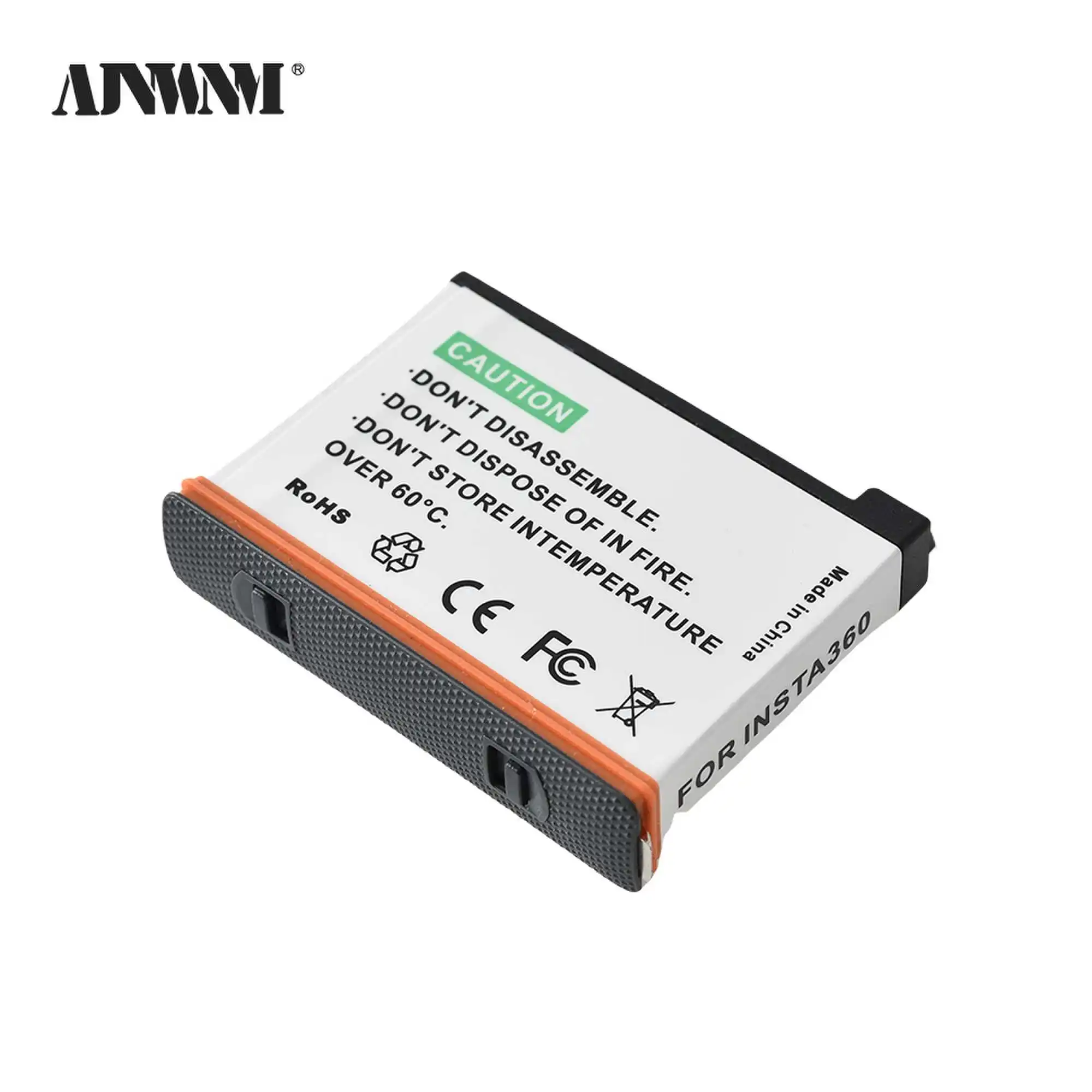 AJNWNM 2400mAh High Capacity Battery For Insta360 X3 Rechargeable Camera Battery For Insta 360 X 3 Action Camera Accessories