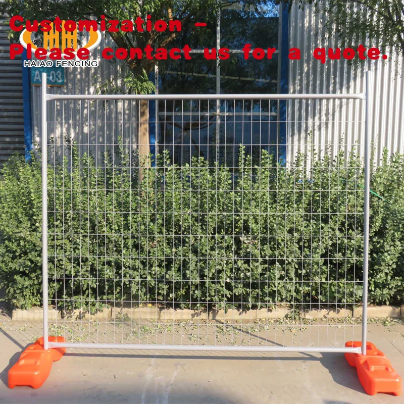 

custom.Easily Assembled Australia Standard Portable Security Galvanized Temporary Welded Mesh Event Fence Panel Activity Con