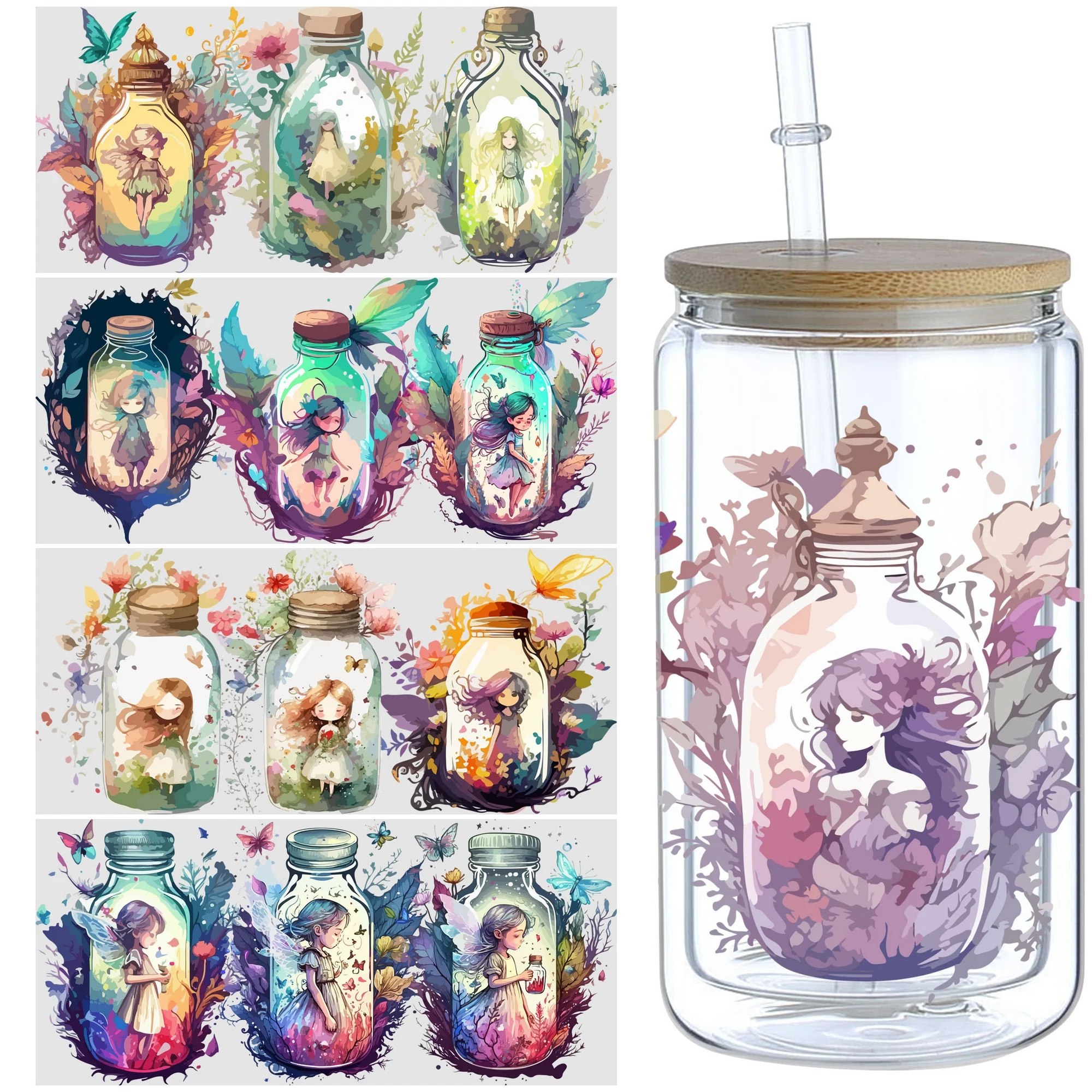 5 Sheets Of Bottle …