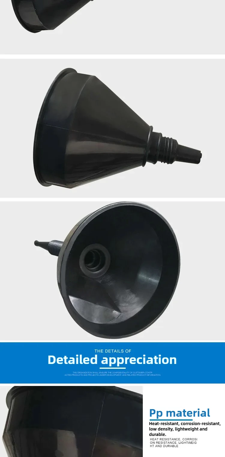 Colorful Plastic Funnel with Flexible Extension Tube for Automotive and Motorcycle Fluids image 5