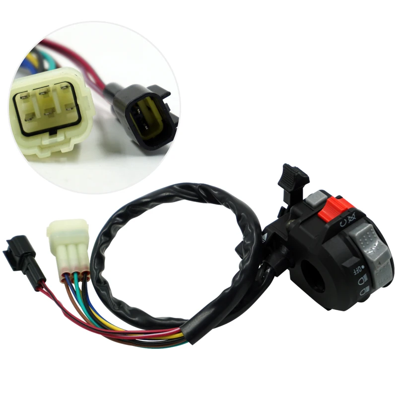 Left Handlebar Switch Engine Start Run Off Headlight for Yamaha Raptor 350 660R 	 5LP-83973-01-00 5LP-83973-00-00