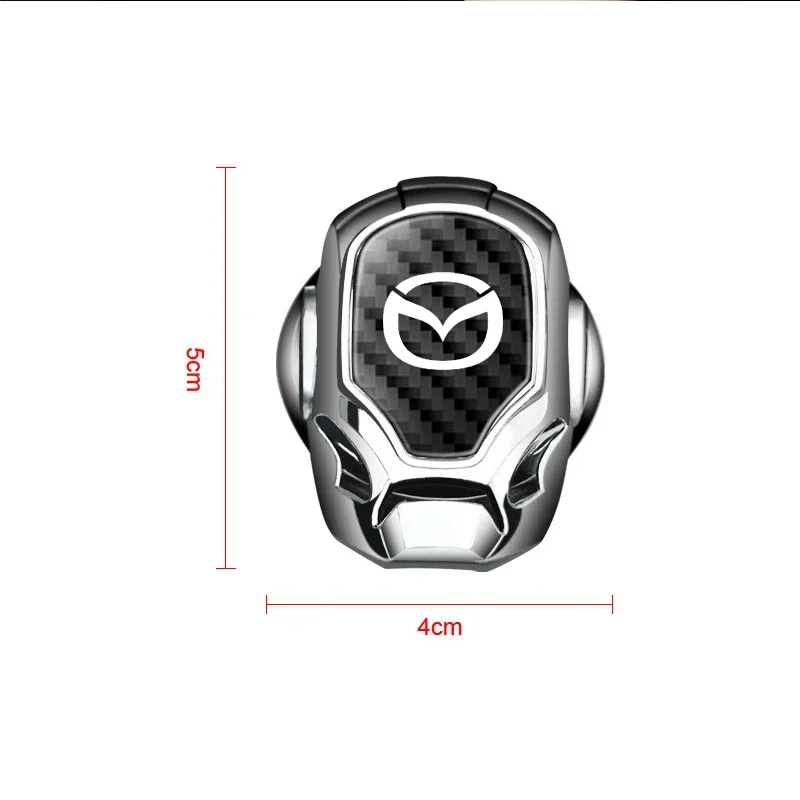 Car One-click Start Button Cover Crystal Diamond Decoration Sticker For Mazda 2 3 6 8 CX4 CX-5 CX-7 CX-9 CX-3 Atenza Accessories