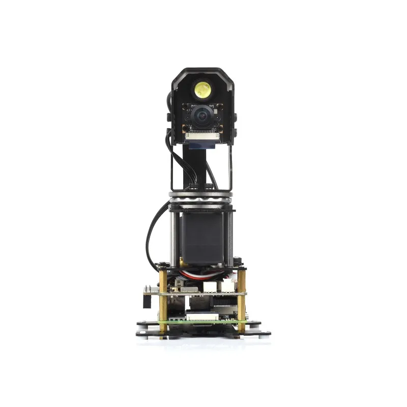 Waveshare 360° Omnidirectional High-Torque 2-Axis Expandable Pan-Tilt Camera Module,Driven By Serial Bus Servos,Based On Genera