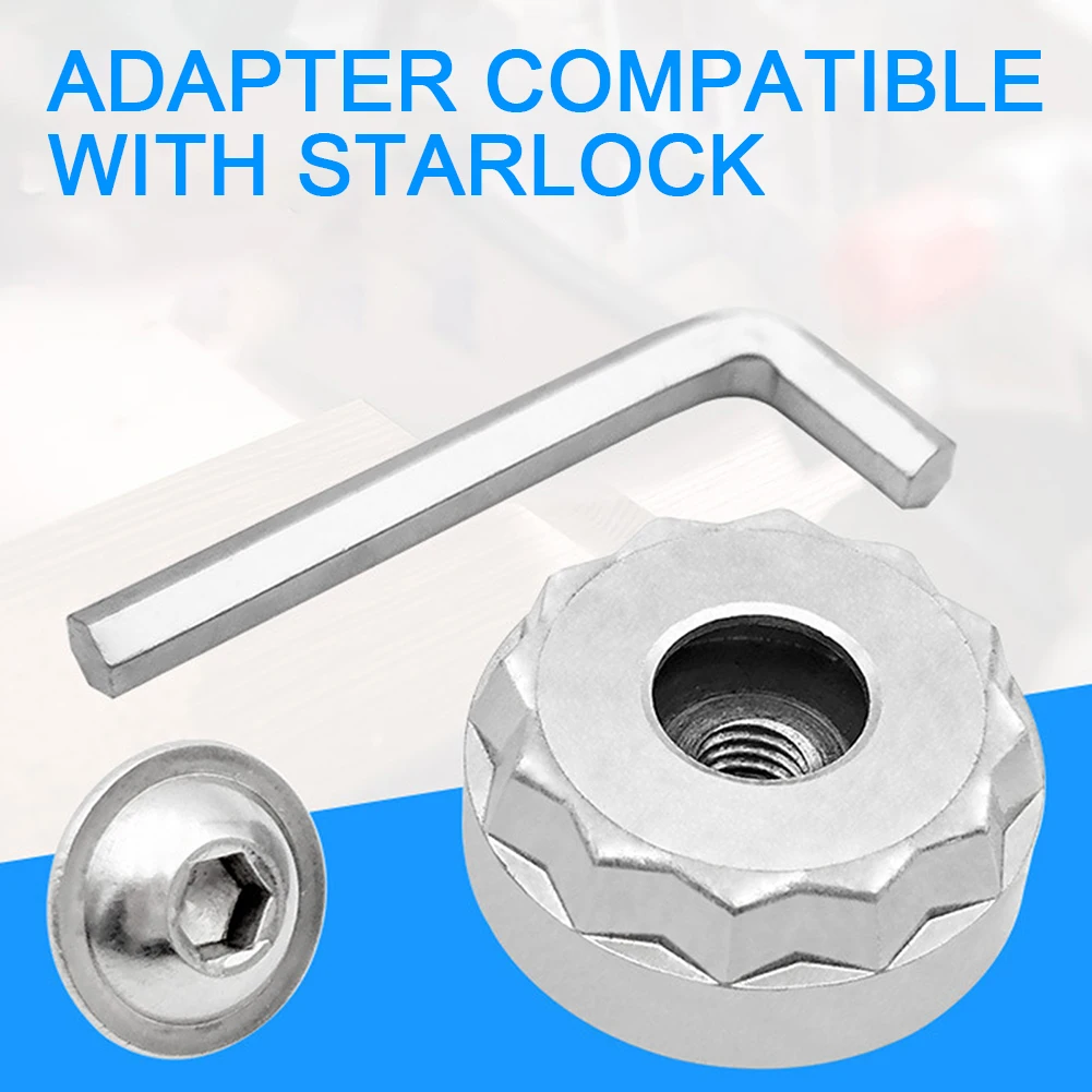 Imagem -04 - Conjunto Adaptador Universal para Sistema Starlock Oscillating Saw-blade Compatível com o Sistema Starlock