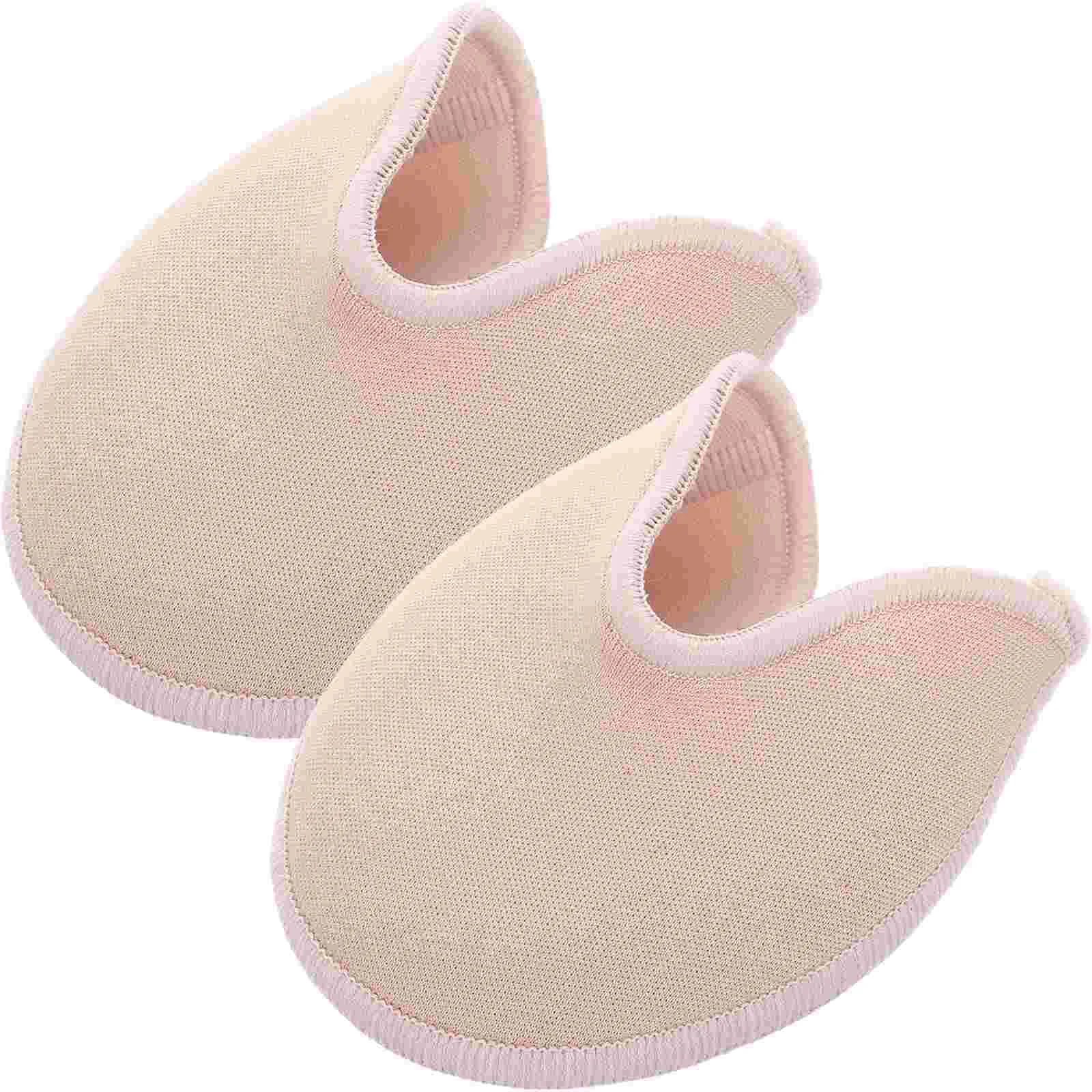 Ballet Toe Protectors Pads Caps Covers Cushions for Pointe Shoes Women Elastic High Heel Shoe Toe Protector Comfortable Knit