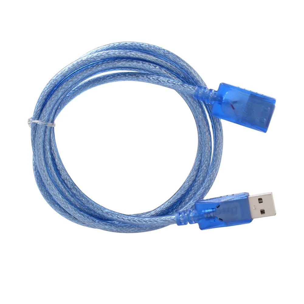 3PCS DTECH Best Price A Male-A Female Speed 1.8M 4k@60hz USB 2.0 AM-AF Cable For Computer Etc.