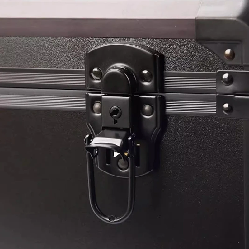 다기능 도구 가방 알루미늄 도구 상자 부품 도구 케이스 잠금 전기 액세서리 도구 주최자 상자 작업자