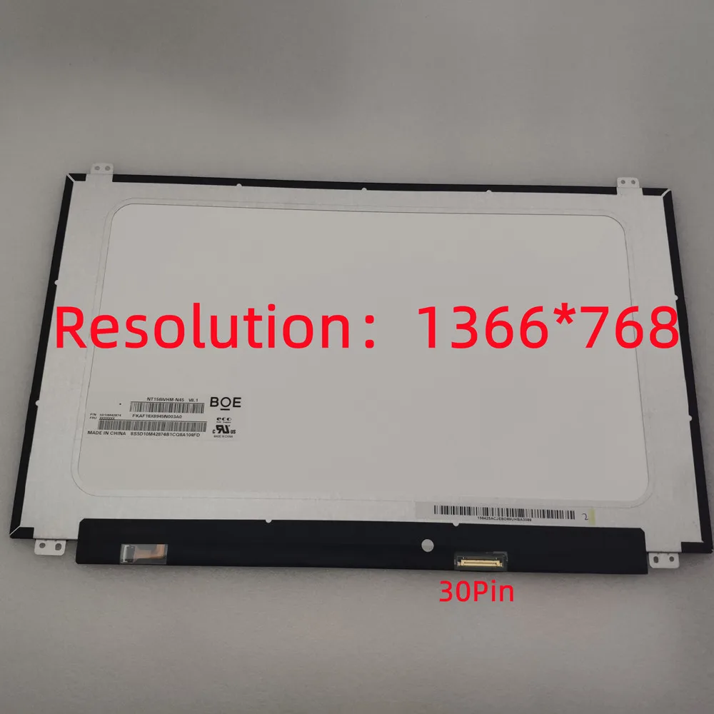 NT156WHM N45 BOE N156BGA EA3 LED LCD Display Screen Replacement 15.6 Inch Slim 30 Pin HD Laptop Panel Matrix