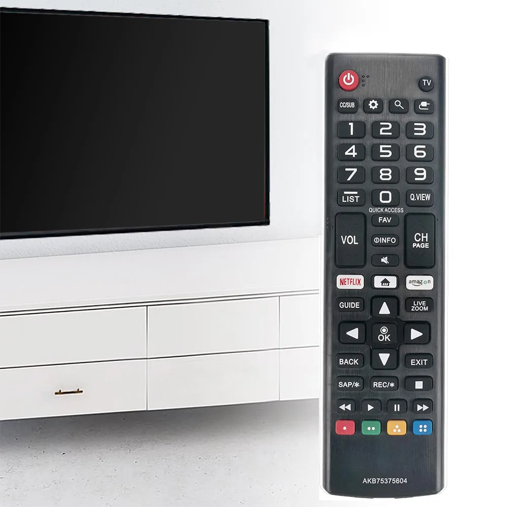 Controle Remoto Universal Programável Compatível com Muitas Marcas Design Ergonômico e Botão de Busca de Sinal
