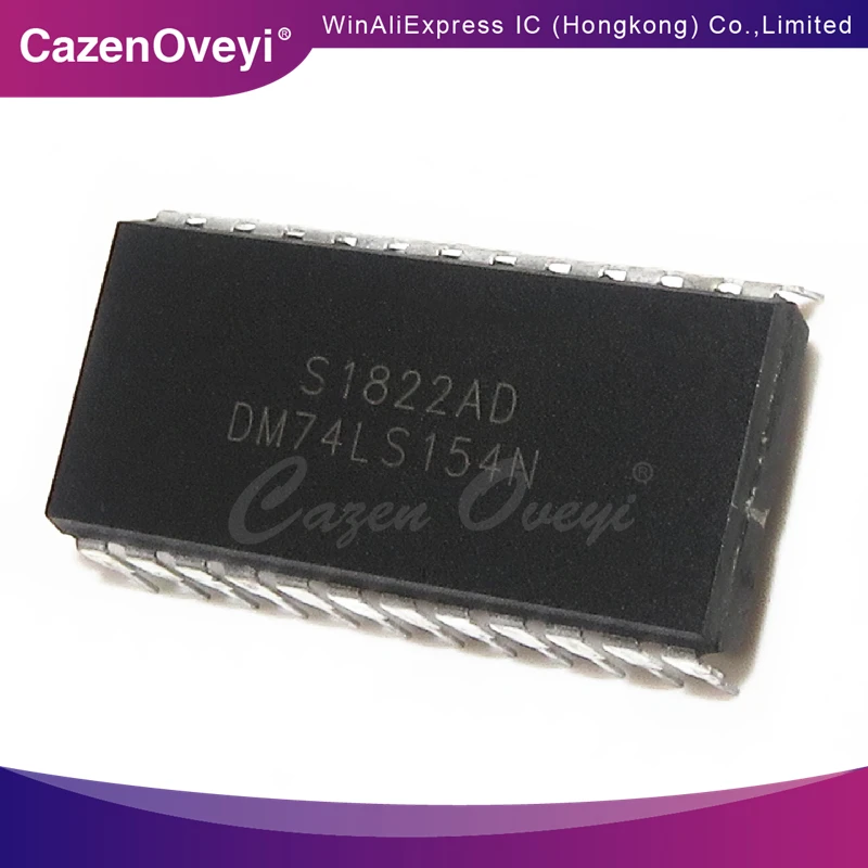 5 peças DM74LS154N DM74LS154 DIP-24