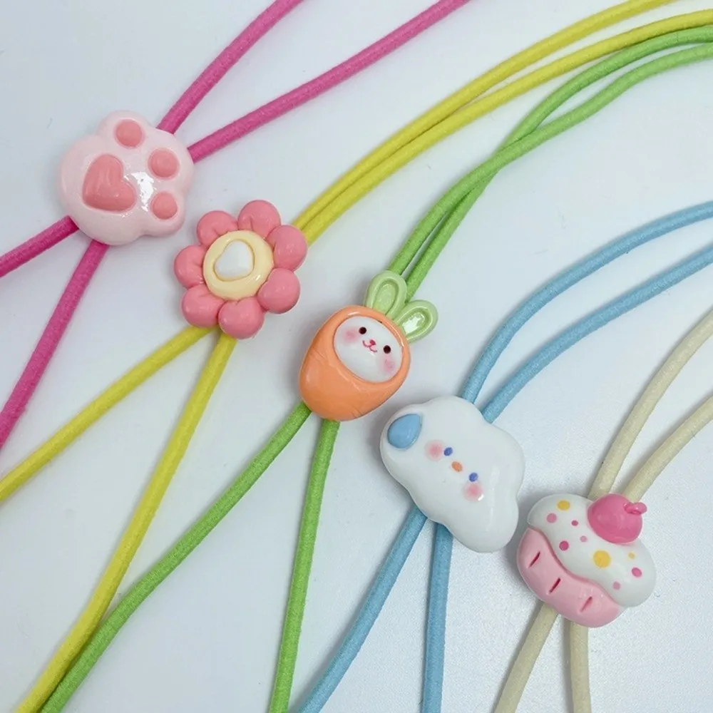Kawaii Cartoon Children's Glasses Rope Chain Elastic Non-Slip Neck Glasses Chain Anti-Lost Hanging Neck Glasses Lanyard