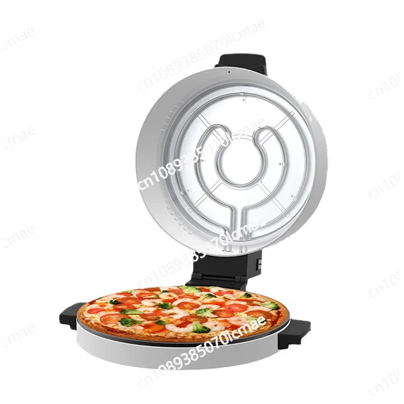 1800W Electric Arabic Bread Maker Household Steak Pan Machine Countertop Pizza Oven with Non-stick Bakeware