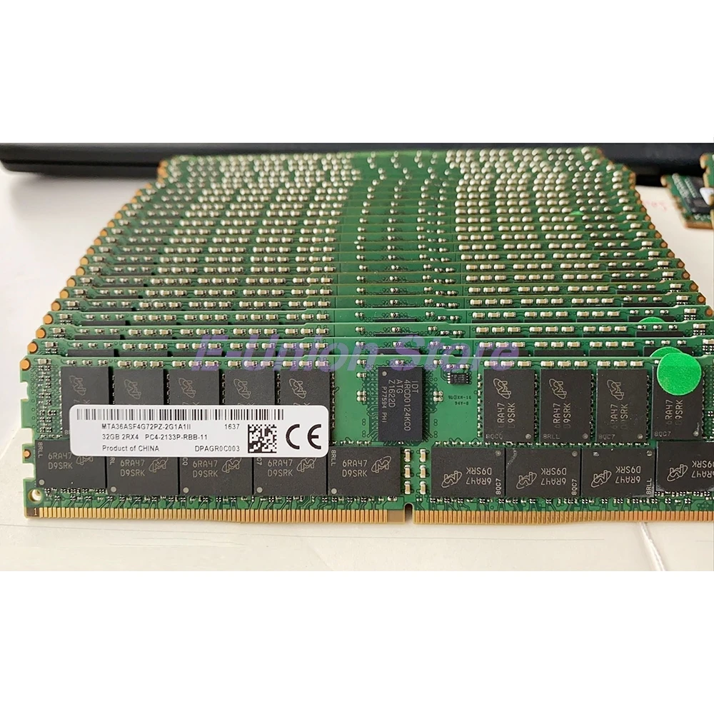 

32G 32GB For MT Memory 2RX4 PC4-2133P DDR4 2133 ECC REG RAM 2133P