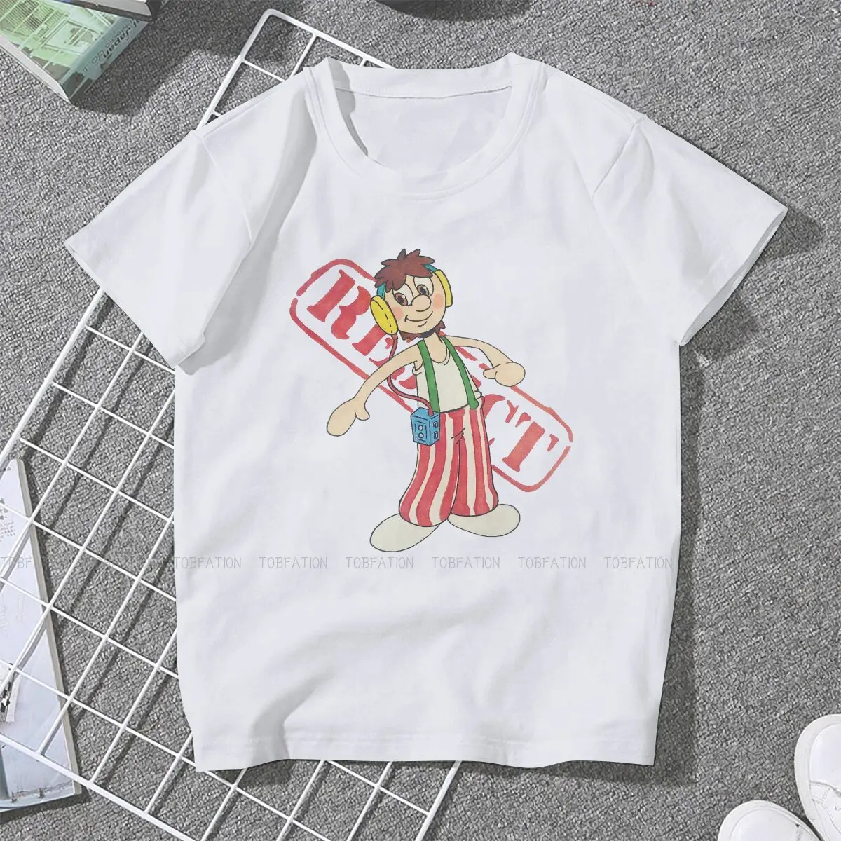 Princess Classic  Hip Hop TShirt The Raggy Dolls Toys Grimes Toy Factory Creative Streetwear Comfortable T Shirt Women Unique