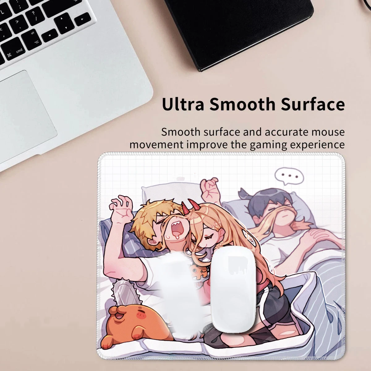 Chainsaw Man Mouse Pad Gamer Mouse Pad Anime Desk Mat Gaming Accessories Office Small Power Mousepad Kawaii Pc Gamer Completo