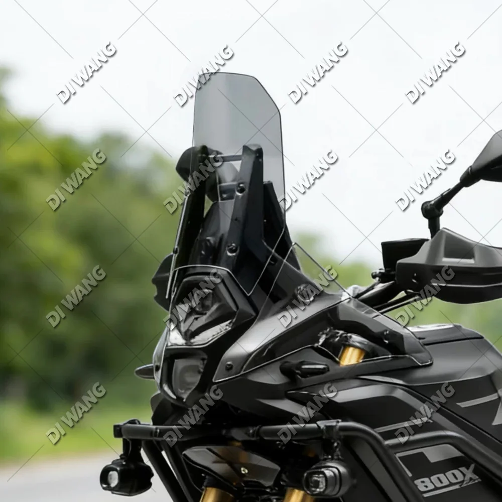 Motorcycle Clear View Heightened Front Windscreen Wind Deflector Modified Windshield Accessories