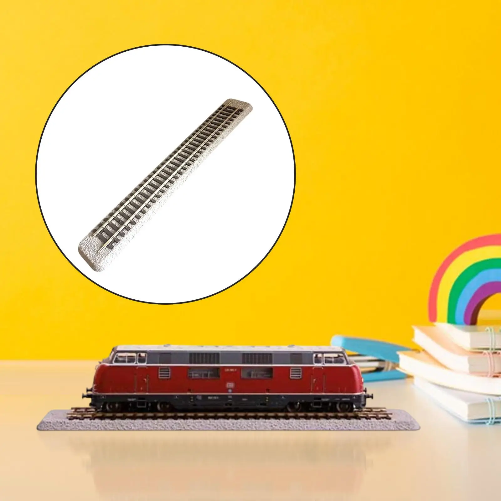 Modelleisenbahn HO Scale Track Robustes, leichtes Hobby-Zugzubehör Ersetzen Sie das Modelleisenbahnzubehör im Maßstab 1:87