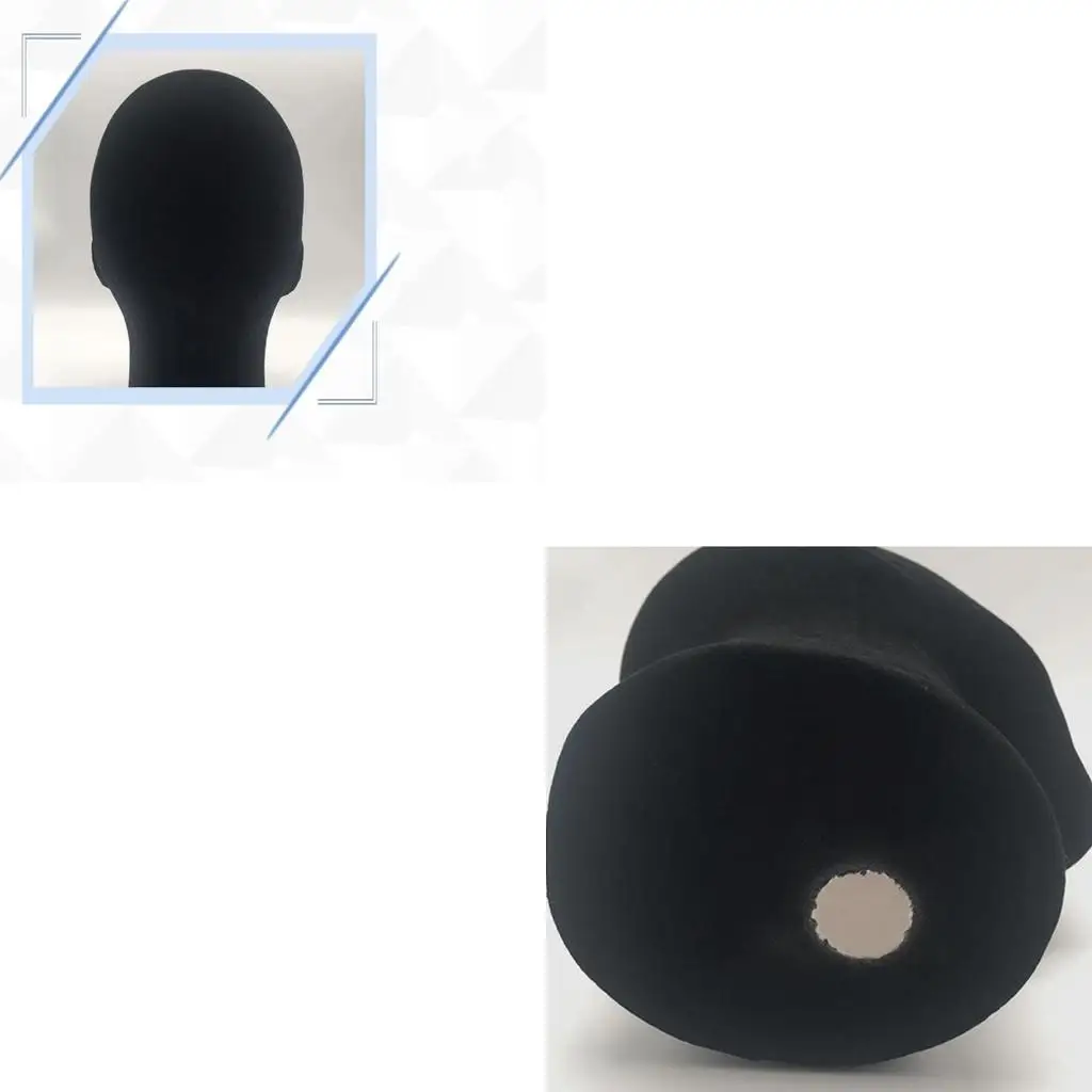 

11-inch Height Styrofoam Male Head Foam Mannequins Head Manikin for