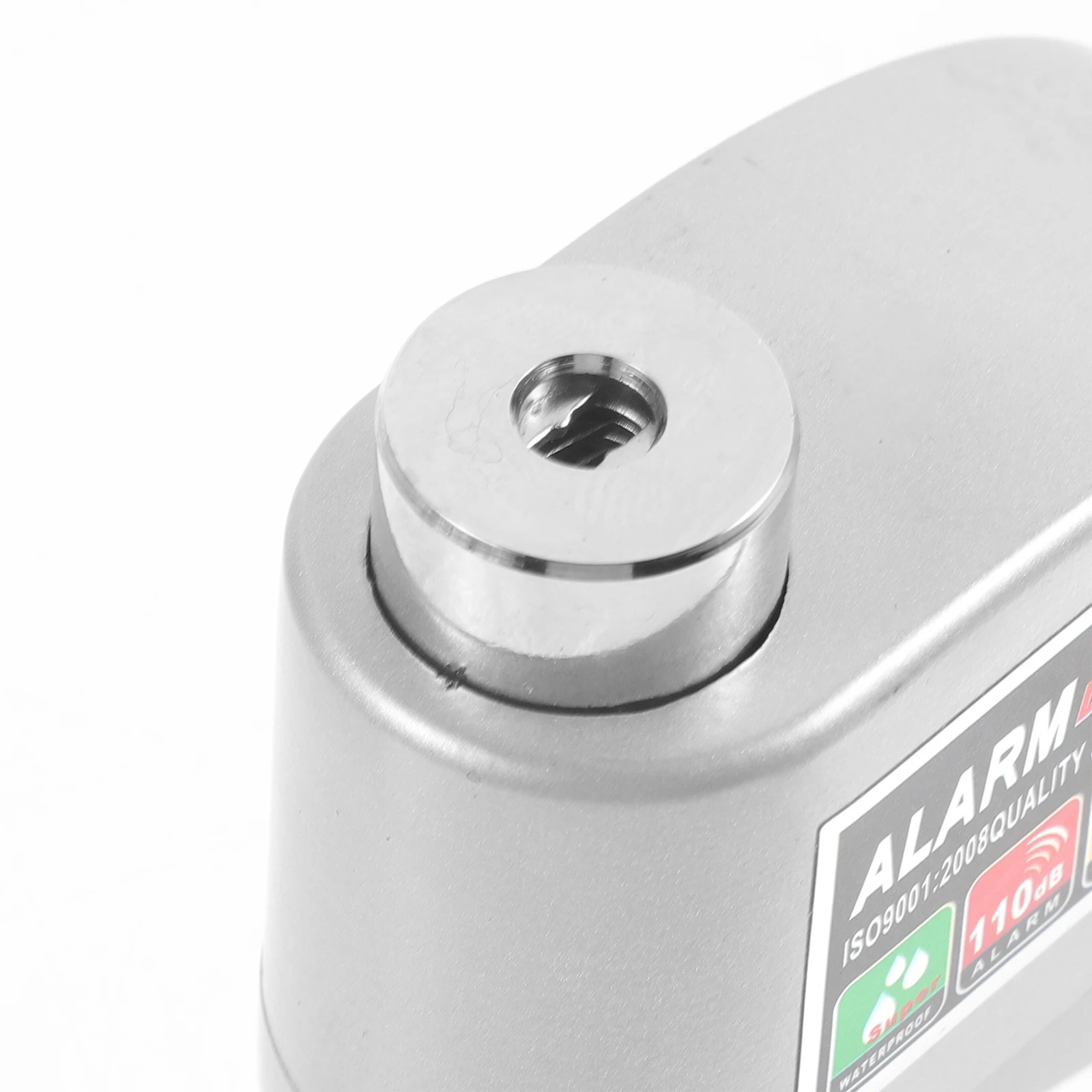 

Alarm Disc Lock Waterproof Motorcycle Anti-theft Disc Brake Lock Alarm Sound 6mm Pin Brake Disc Wheel Security Lock for Motorbik