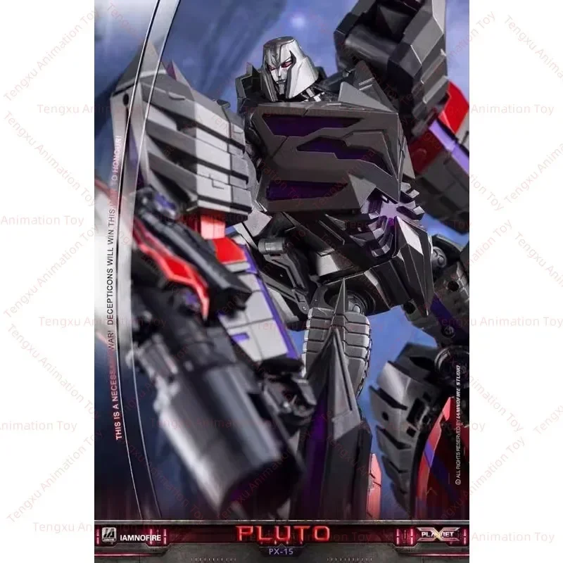 Disponibile Giocattoli trasformati Toy Planet-X PX-15B Metallic PX Pluto FOC Laowei Anime Action Figure Toy Collection Regalo