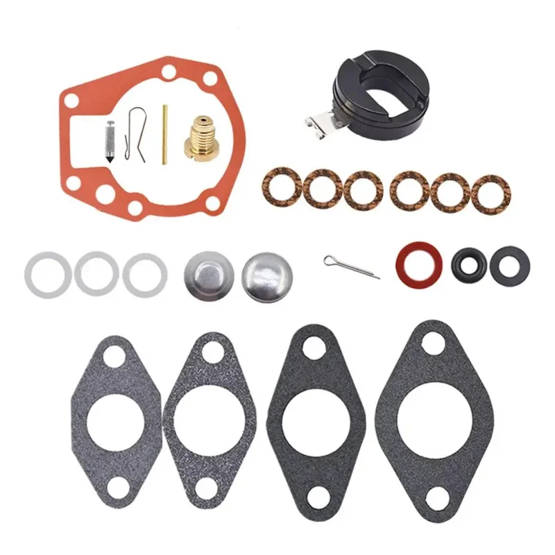 For Johnson Evinrude 3 4 5 5 Carburetor Kit & Float .5 6 7.5 10 HP 439071 383052