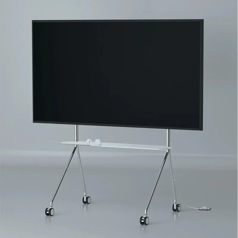 TV floor bracket removable stainless steel vertical wheelbarrow living room bedroom 32-70 inch universal hanger