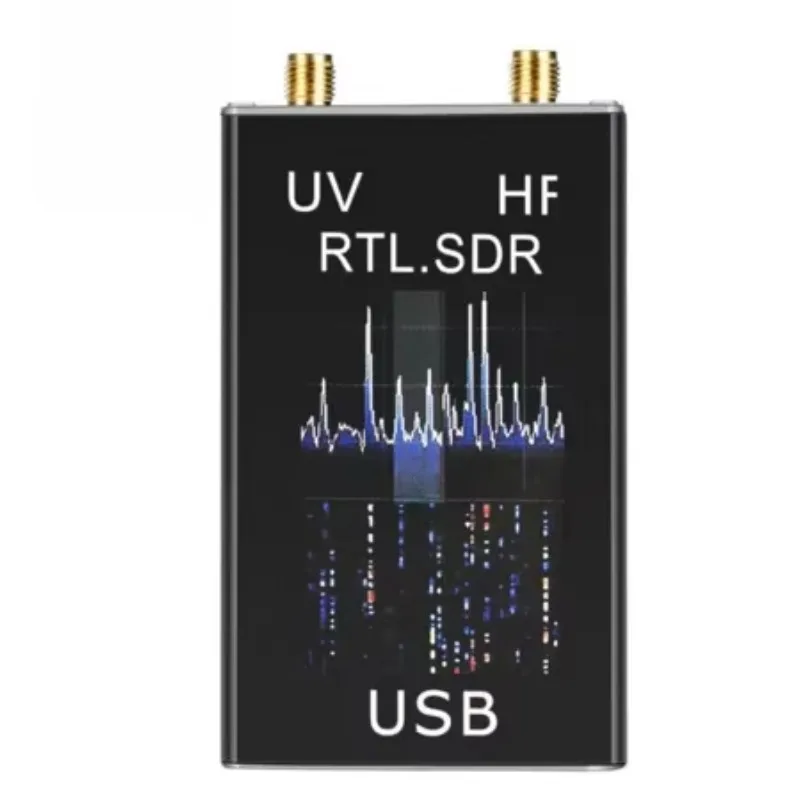 

NEW 100KHz-1.7GHz Software Radio Full Band RTL-SDR Receiver Short Wave Broadband