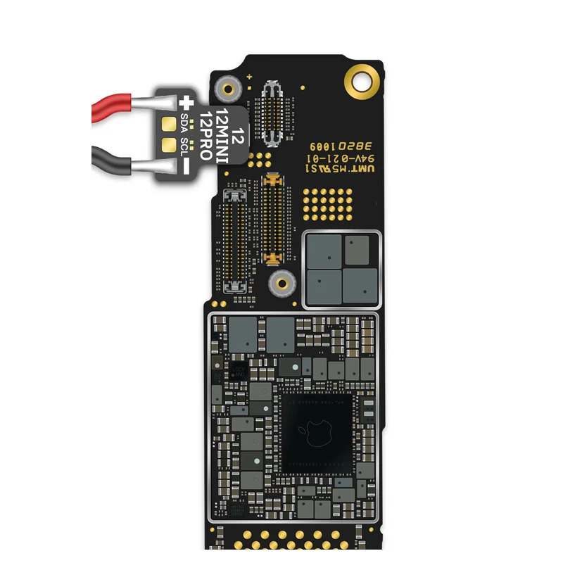 8ชิ้น/เซ็ต USB BOOT Power CABLE DC สายไฟทดสอบขั้วต่อ FPC สำหรับ iPhone 6ถึง iPhone 14Pro สูงสุดที่นั่งเชื่อมต่อ DIY
