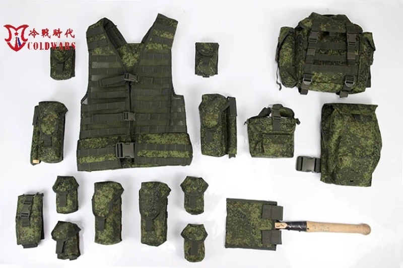 Russian EMR 6sh117 Tactical Molle Vest Accessories Bag Pack VOG grenade bag 7L Assault Pack Walkie Talkie Pouch