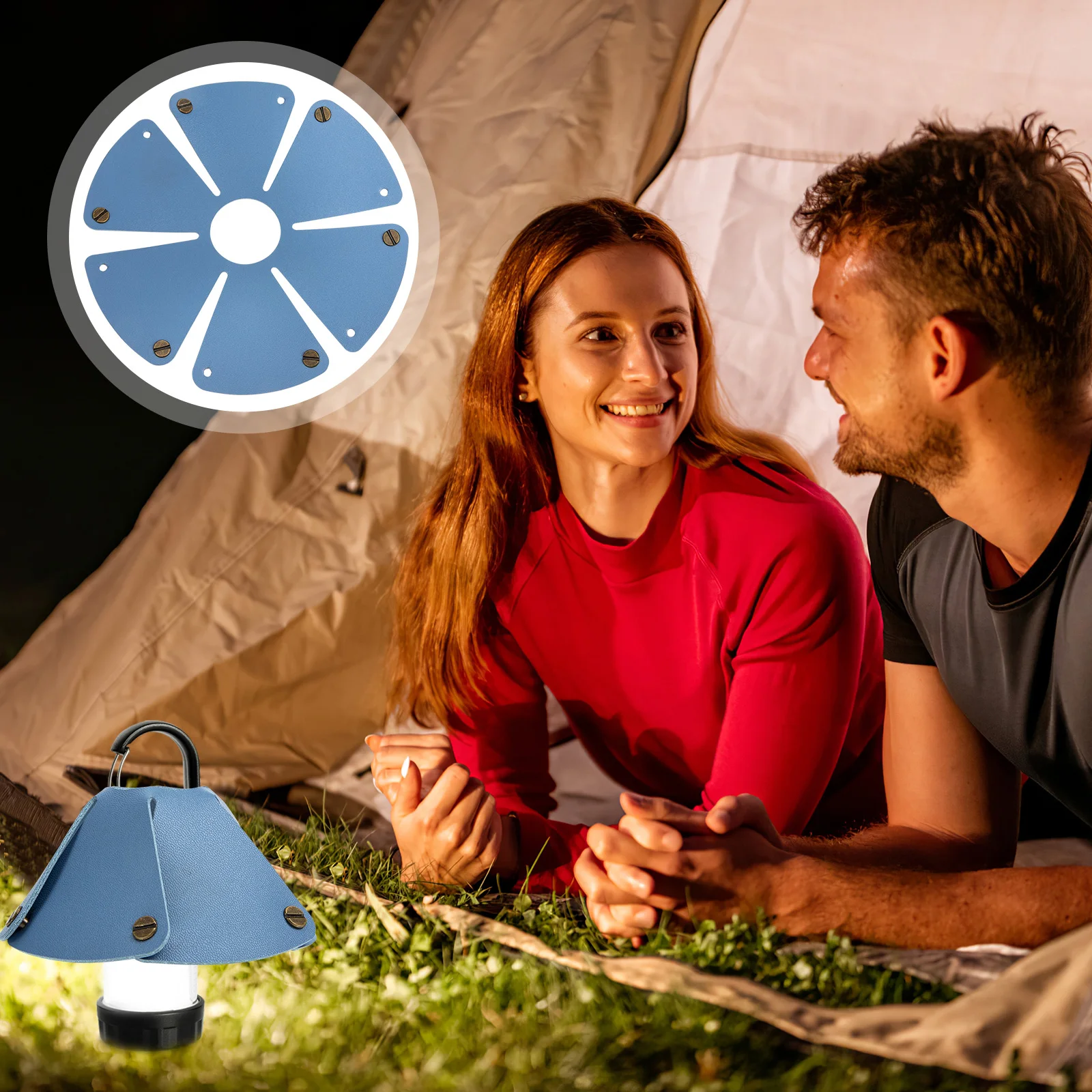 

Lampshade Camping Light Fixture Hanging Cover Warm Lampshade Atmosphere Easy Install Remove Practical Use