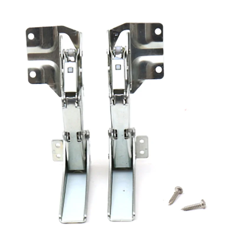 1 Pair OF Refrigerator Door Hinges Home Decoration Embedded Refrigerator Door Hinge Hardware Accessories