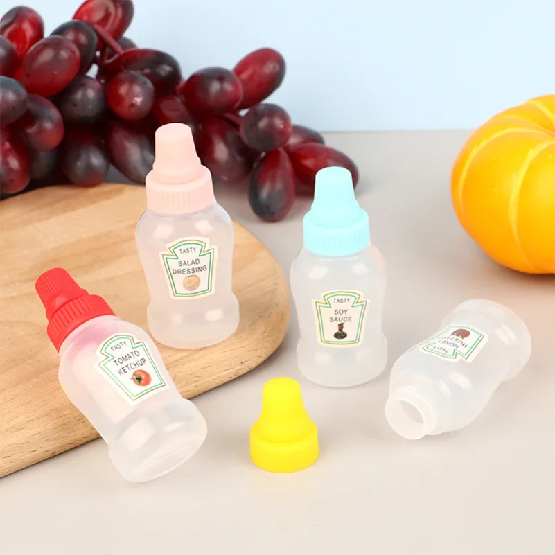 4Pcs/set Mini Sauce Bottle Ket - Herb Keeper Bottle ulasan dan harga