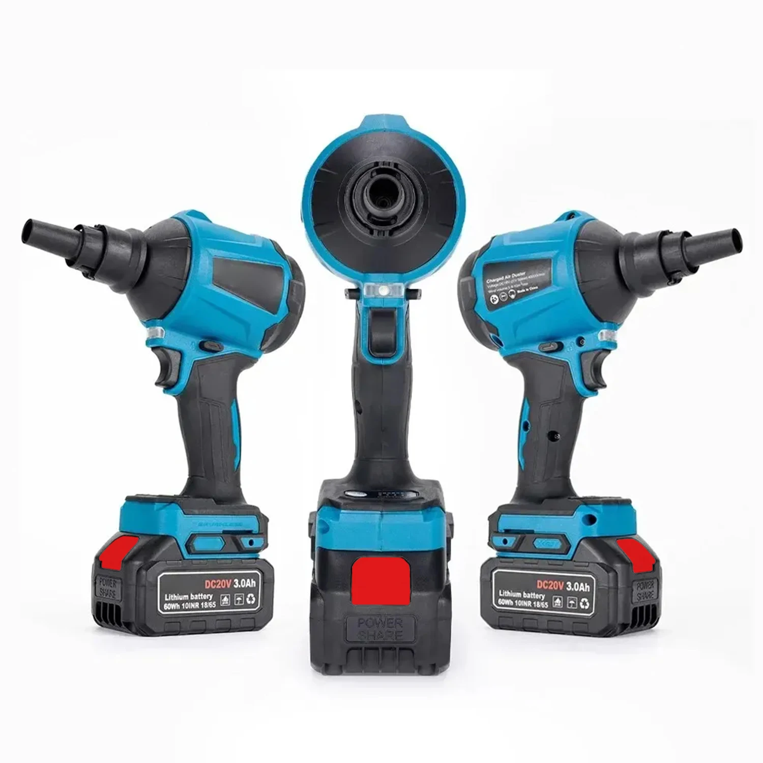 Aeratore elettrico senza spazzole, pistola per la rimozione della polvere, precipitatore di pulizia