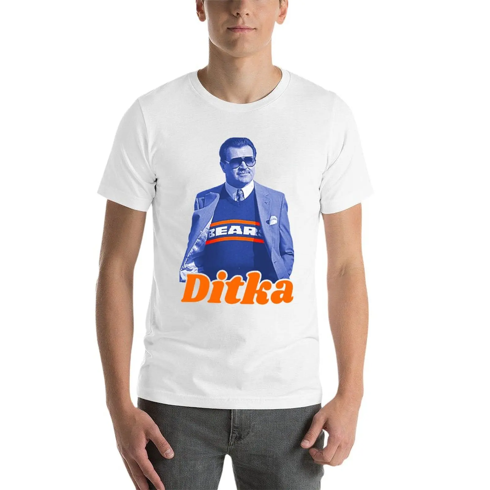 Retro Mike Ditka ))(( Bears Sideline Cool T-Shirt funny t shirts cotton man t shirts for men casual T-Shirt