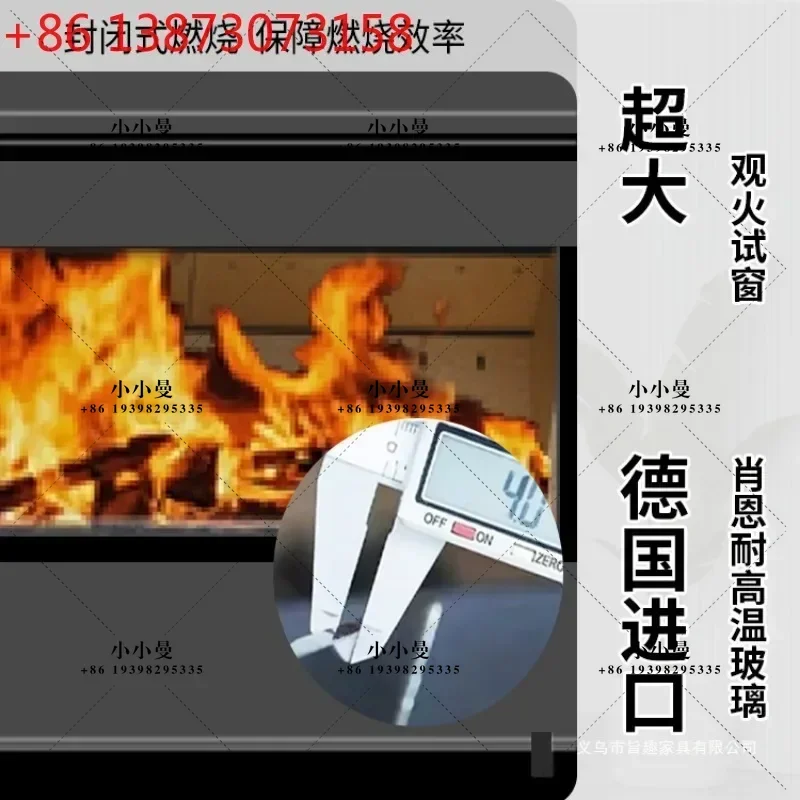 Rural B & B True Fire European Villa Decoration Household Firewood Heating Furnace