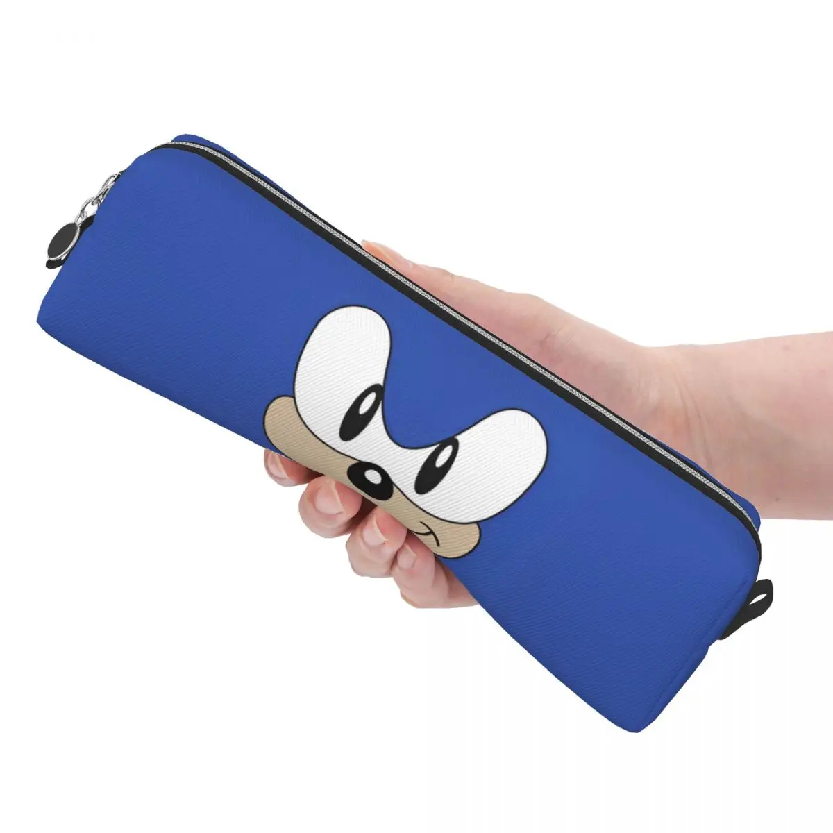 Модный пенал с соневым лицом, мультяшные игровые пеналы, ручка для студентов, сумки большой емкости, офисные канцелярские принадлежности на молнии
