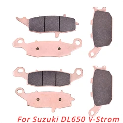 Motorcycle Front Rear Brake Pads For Suzuki DL650 V-Strom 650 2004-2019 DL 650 V Strom XT650 2015 2016 2017 2018 2019