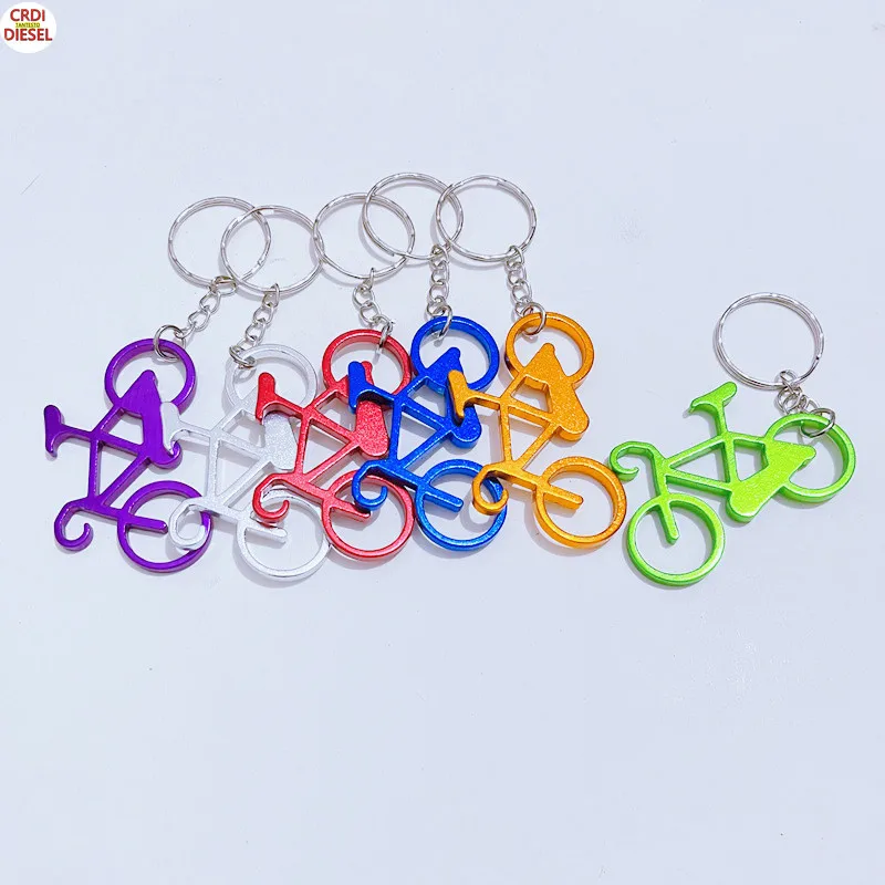 1PCS Mini Bicycle Bottle Opener Keychain Pendant Automobile Repair Tool