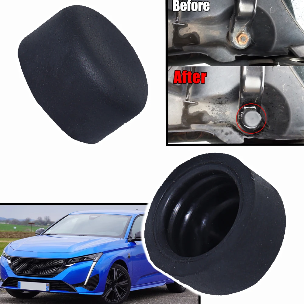 Windscreen Wiper Arm Head Nut Cap Front Windshield Bolt Screw Rubber Cover For Ford Peugeot 308 CC 2007-2014 Styling W710461S300