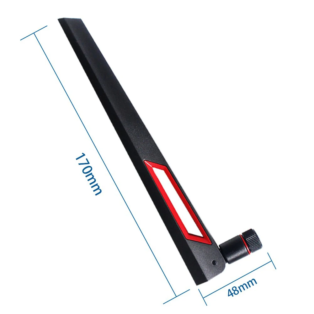 デュアルバンドwifiアンテナアンプ,ユニバーサルルーター,信号ブースター,smaオス,12 dbi,2.4g,5g,5.8ghz,rp,2個